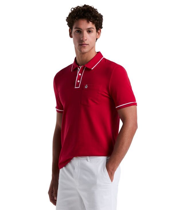 オリジナルペンギン メンズ トップス ポロシャツ 半袖 Original Penguin Mens Earl Pique ShortSleeve Polo Shirt Red レッド 12,305円