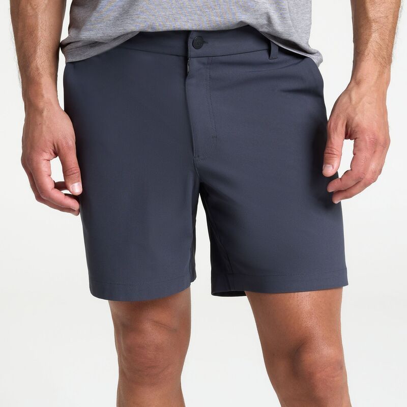 ヴァースト メンズ ボトムス ハーフパンツ・ショーツ スリムフィット VRST Mens Limitless Performance Slim Fit 7 Short Graphicharcoal チ