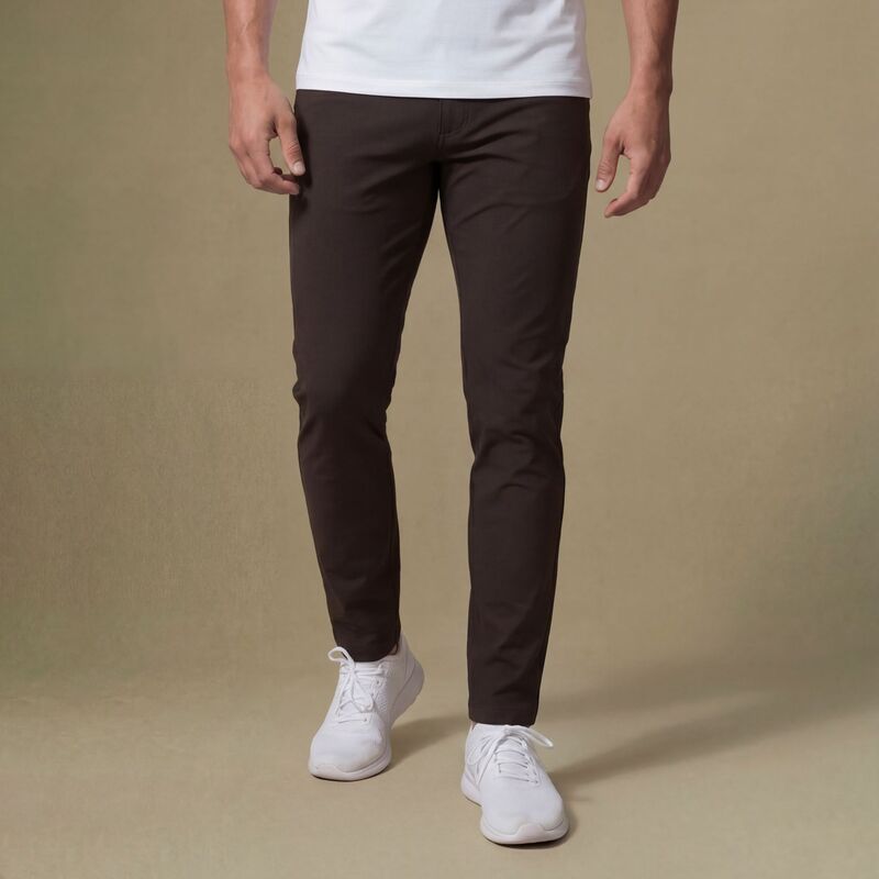ヴァースト メンズ ボトムス カジュアルパンツ スリムフィット VRST Mens Limitless Performance Slim Fit 5 Pocket Pant Dark Brown ブラ
