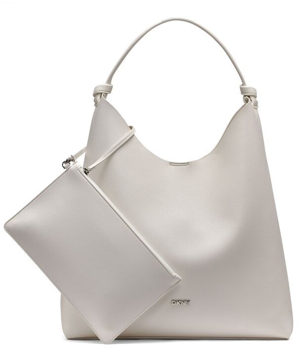 ダナ キャラン ニューヨーク レディース バッグ DKNY Paularge Hobo Bag Marshmallow