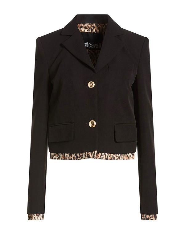 ジャストカバリ レディース アウター ジャケット・ブルゾン テーラードジャケット JUST CAVALLI Black ブラック 56,540円