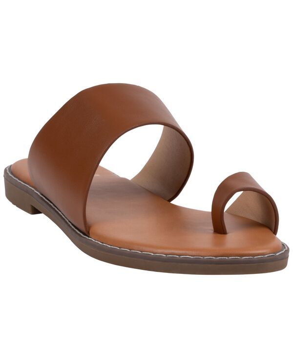 ジーシーシューズ レディース サンダル GC Shoes Womens Florence Toe Loop Flat Sandals Tan タン 11,346円