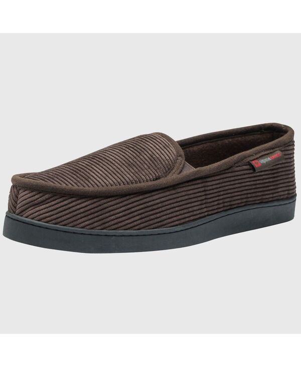 アルパインスイス メンズ シューズ スリッポン・ローファー コーデュロイ パイル Alpine Swiss Mens Wide Slippersteve Moccasin House Shoes Me