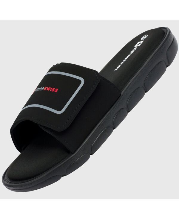アルパインスイス メンズ シューズ サンダル Alpine Swiss Mens Gabe Cloud Slide Sandals For Men ShockAbsorbing Foam Insole