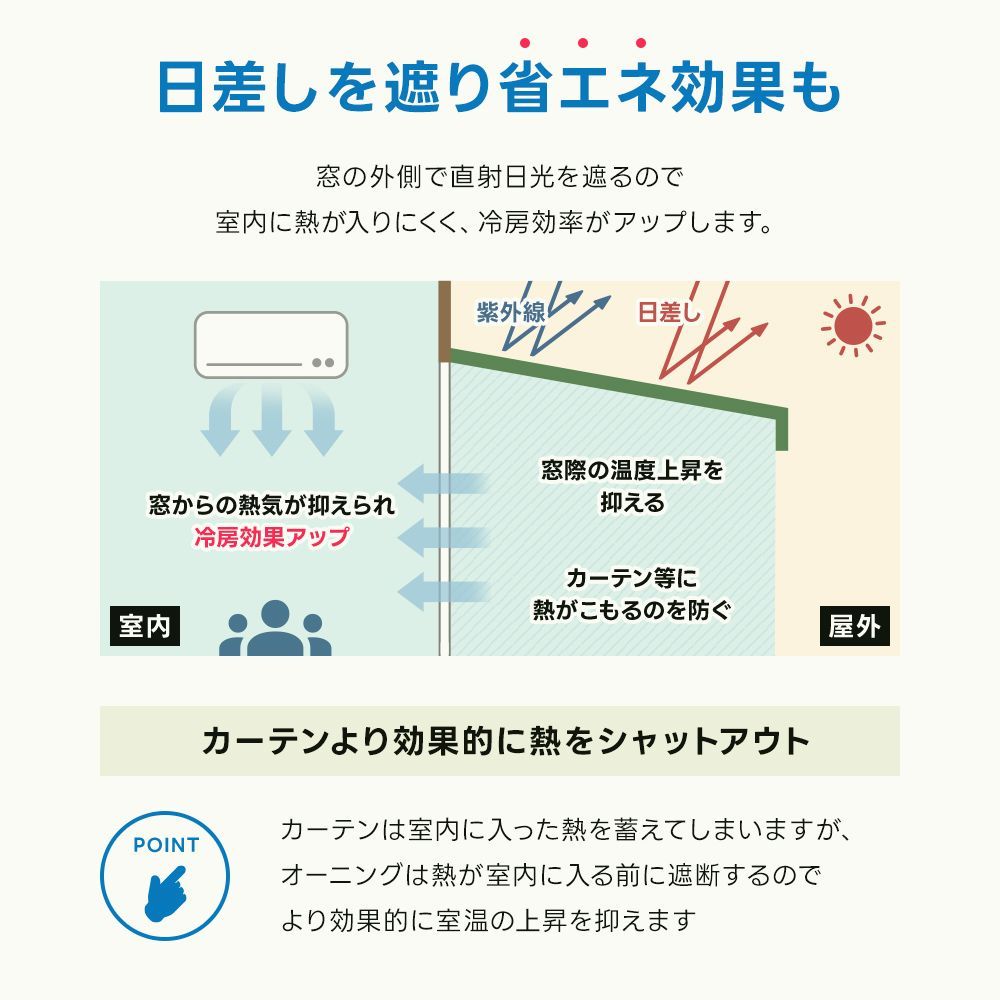【送料無料】日よけシェード 3m 突っ張り オーニング おしゃれ UVカット サンシェード 物干し竿付き 撥水 紫外線 目隠し つっぱり 幅3m オーニングテント コード:47371