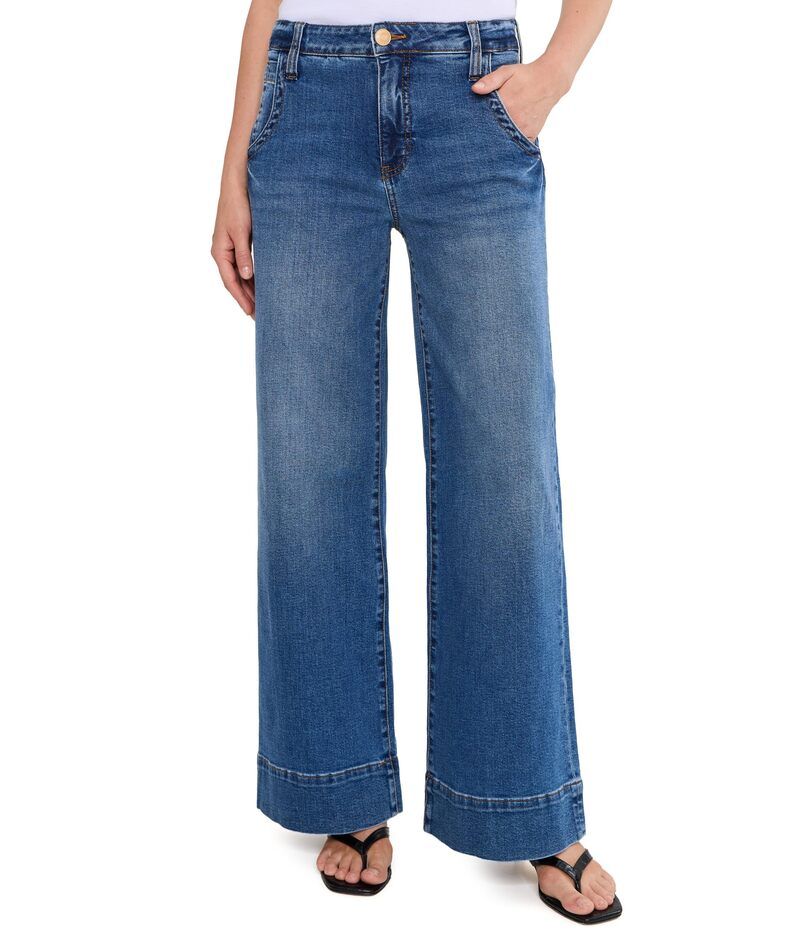 カットフロムザクロス レディース ボトムス デニムパンツ Kut From The Kloth Maya HighRise Wide Legs Wide Hem Journey 24,336円
