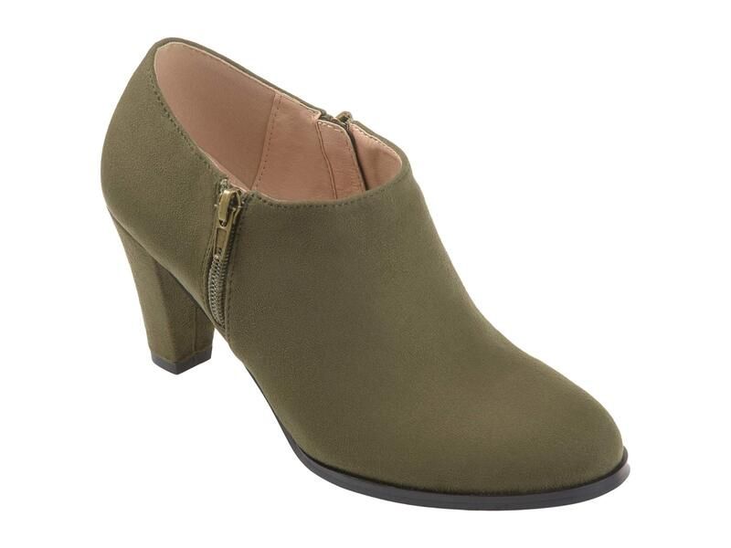 ジュルネ コレクション レディース シューズ ブーツ・レインブーツ Journee Collection Sanzi Bootie Olive オリーブ