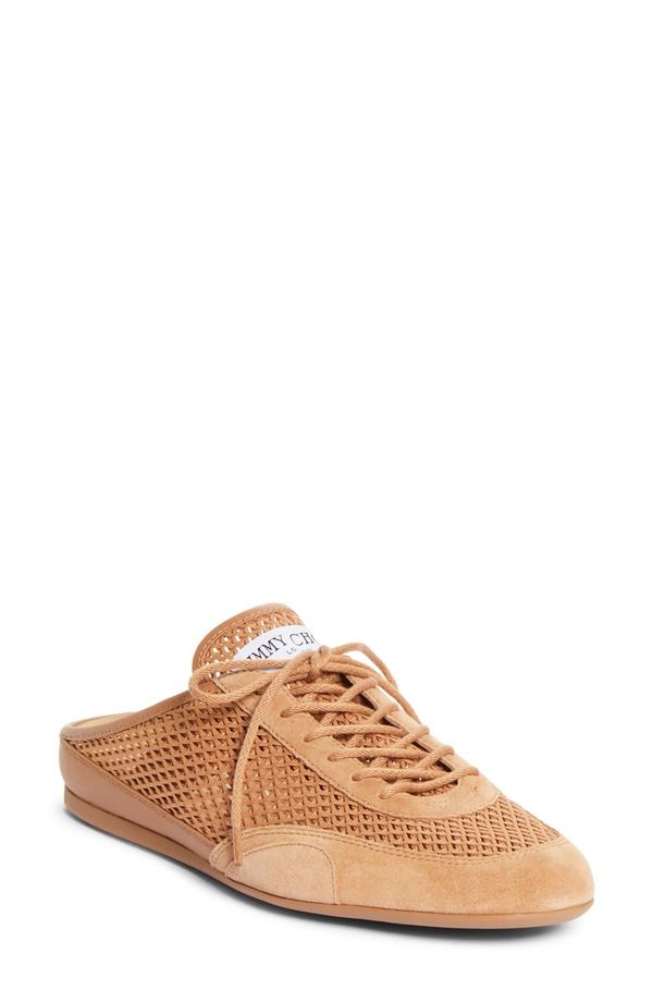 ジミーチュー レディース シューズ スニーカー メッシュ Jimmy Choo Sunny Mesh Sneaker Mule Women TOFFE MIX