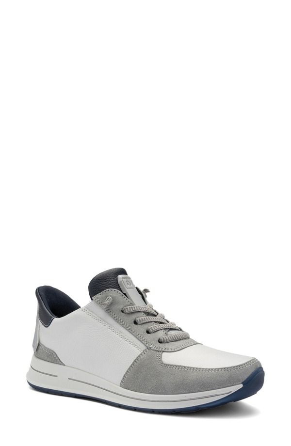 アラ レディース シューズ スニーカー ara Ovation Sneaker Women DUSTY WHITE W BLUE ホワイト
