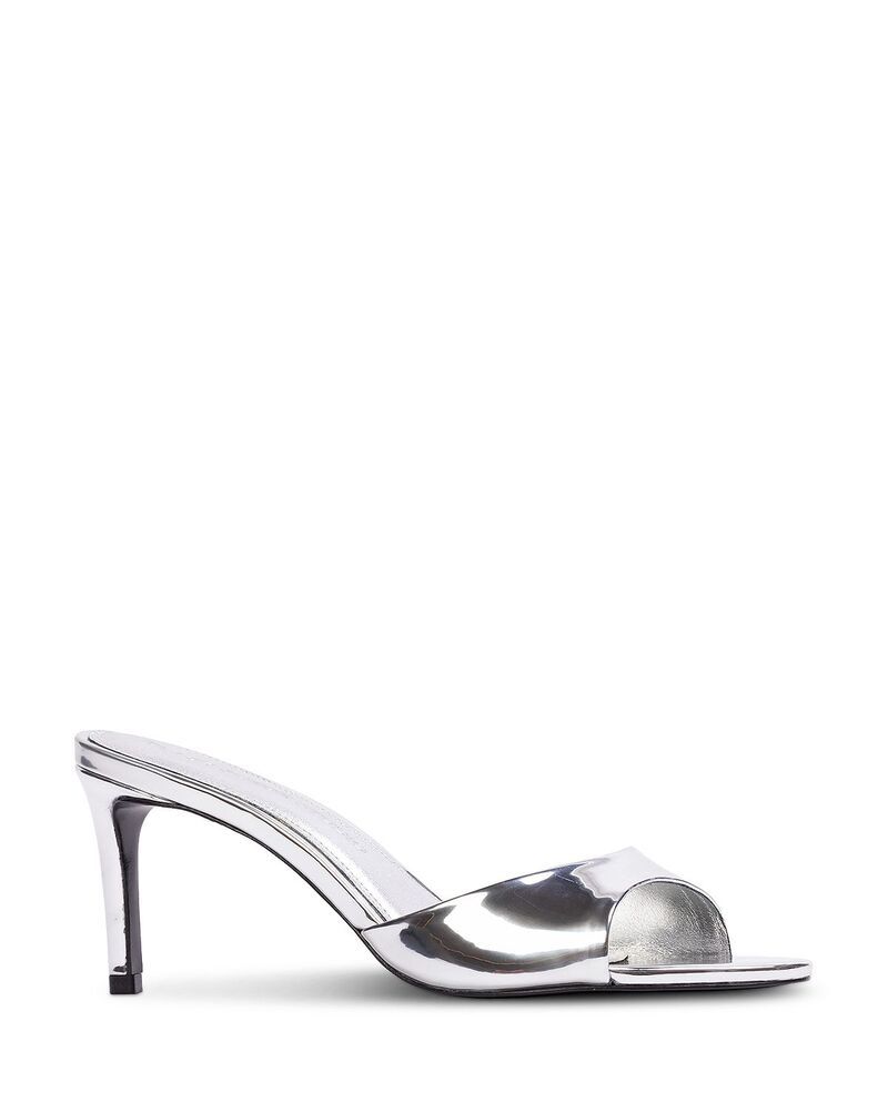 ブラックスエードスタジオ レディース シューズ サンダル Black Suede Studio Womens Freddie 65 Mule Sandal silver シルバー