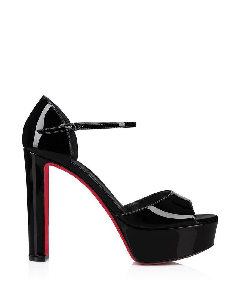 クリスチャン・ルブタン レディース シューズ サンダル Christian Louboutin Womensandaloo 130mm Sandals Black ブラック