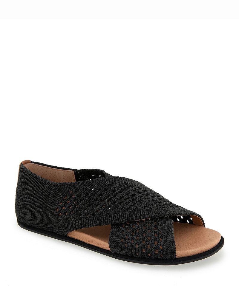 ケネスコール レディース シューズ サンダル Gentle Souls by Kenneth Cole Womens Laniey Crossover Strap Black Flat Sandals 40,820円