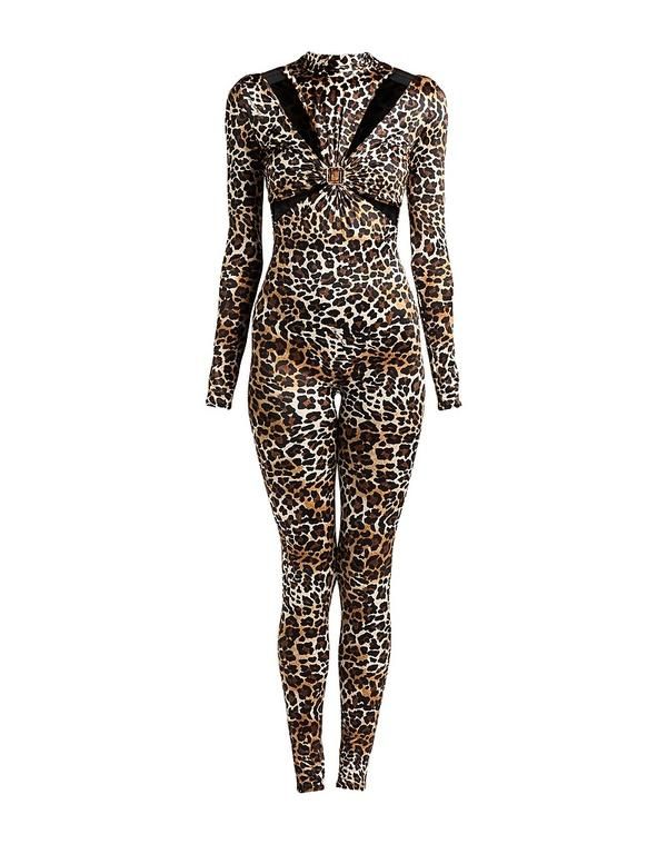 エリザベッタフランキ レディース トップス ジャンプスーツ ELISABETTA FRANCHI Brown ブラウン