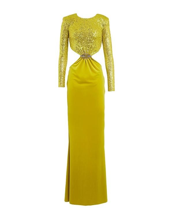 エリザベッタフランキ レディース トップス ワンピース ELISABETTA FRANCHI Lime Green ライム 63,140円
