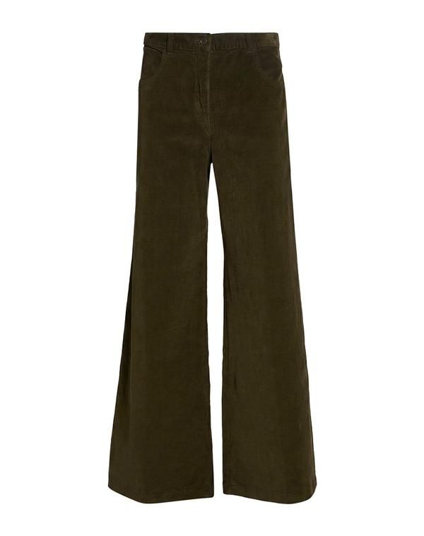 アスペジ レディース ボトムス カジュアルパンツ フレアカットパンツ ASPESI Dark Green グリーン 31,720円
