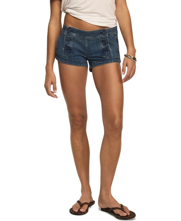 ラッキーブランド レディース ボトムス ハーフパンツ・ショーツ ミニ ショートパンツ Lucky Brand Womens Micro Mini Shortstones Wash