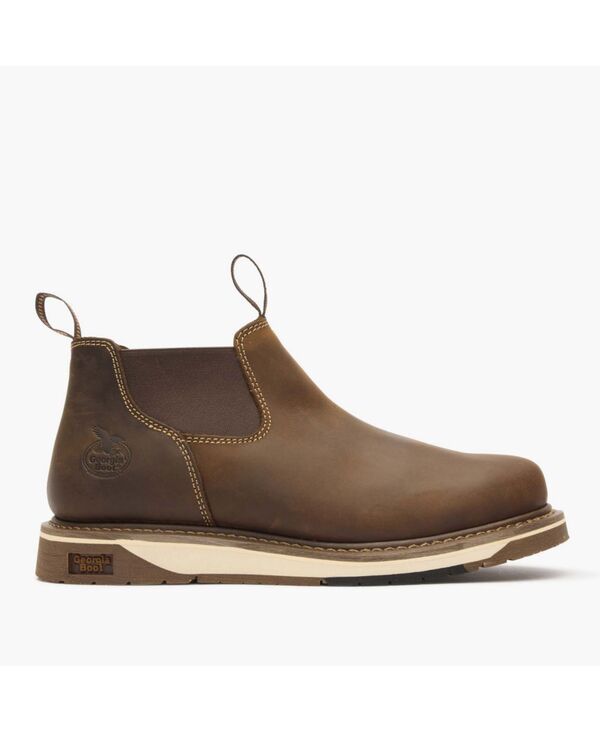 ジョージブーツ メンズ シューズ スニーカー GEORGIA BOOT Mens AMP LT Wedge Work Romeo Brown ブラウン 30,420円