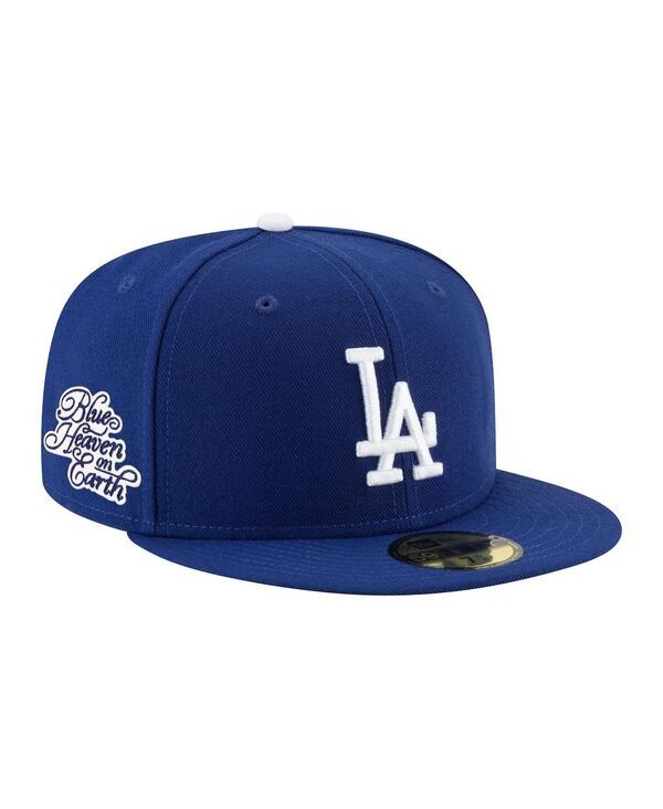 ニューエラ メンズ アクセサリー 帽子 New Era Mens Royalos Angeles Dodgers Blue Heaven On Earth Script Patch 59FIFTY F 14,235円