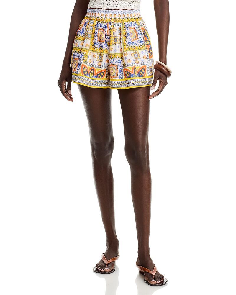 レイミー ブルック レディース ボトムス ハーフパンツ・ショーツ ショートパンツ Ramy Brook Angelina Shorts White Piazza ホワイト