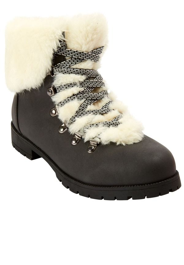 コンフォートビュー レディース シューズ ブーツ・レインブーツ Comfortview The Arctic Bootie Women BLACK ブラック 20,221円