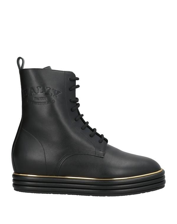 バリー レディース シューズ ブーツ・レインブーツ ショートブーツ BALLY Black ブラックブーティ