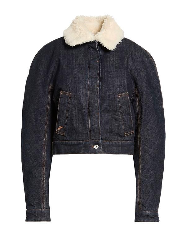 ジャクエムス レディース アウター ジャケット・ブルゾン デニムブルゾン JACQUEMUS Blue ブルー