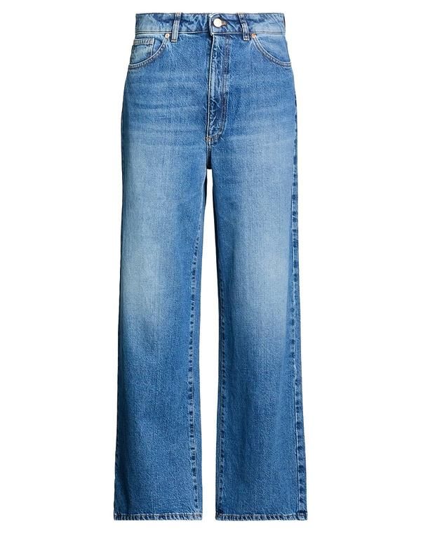 PT トリノ レディース ボトムス デニムパンツ フレアワイドレッグ PTorino Blue ブルー