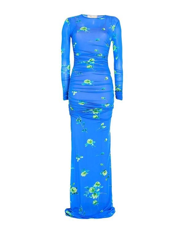 ブルマリン レディース トップス ワンピース BLUMARINE Bright Blue ブルー