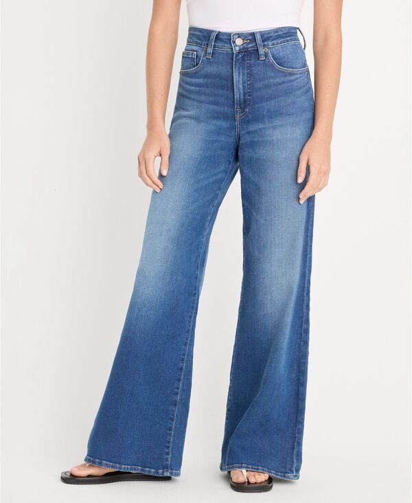 グッドアメリカン レディース ボトムス デニムパンツ ジーンズ Good American Womens Good Waist Softech Palazzo Jeans Indigo インディゴ 34,970円