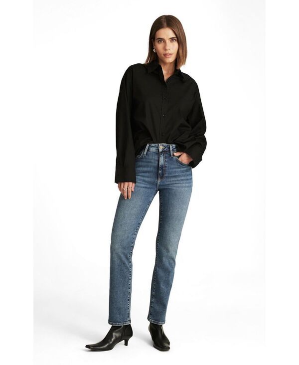 マーヴィ ジーンズ レディース ボトムス デニムパンツ ストレート Mavi Jeans Womens Kendra High Rise Straight Leg Jeans Medium Blue