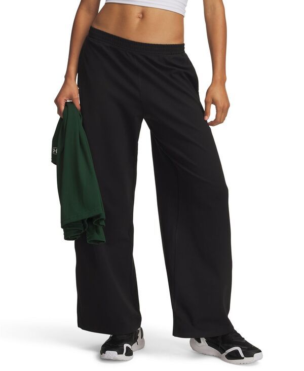 アンダーアーマー レディース ボトムス カジュアルパンツ Under Armour Womens Motion WideLeg Pants Ultimate Black ブラック