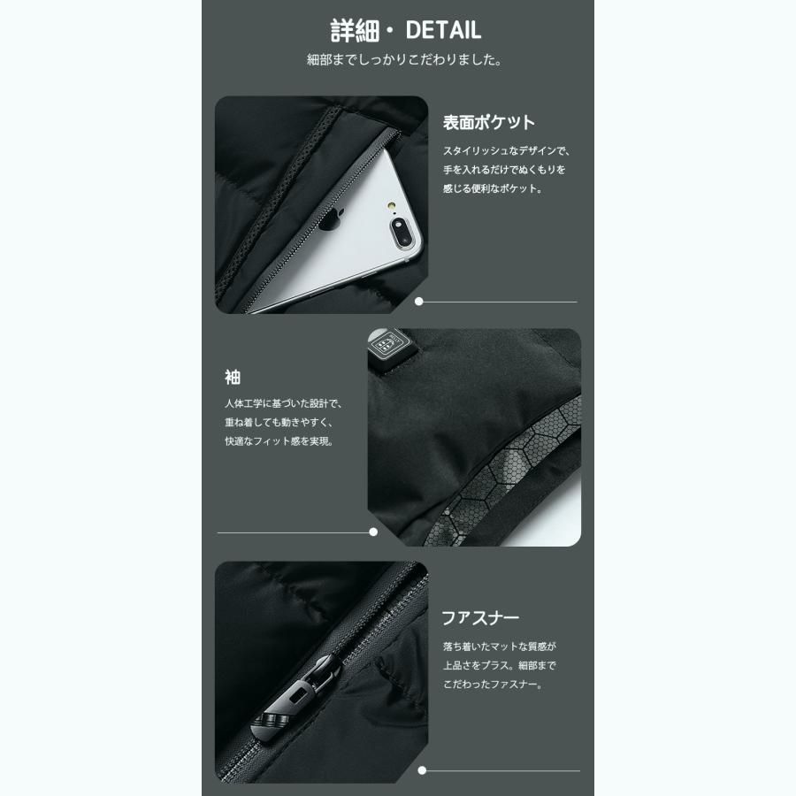 【送料無料】電熱ベスト 26エリア発熱 20000mAh バッテリー付き 17エリア発熱 ヒートベスト 加熱ベスト 発熱ベスト ヒーターベスト USB給電 3段階 ヒーター アウトドア コード:47721