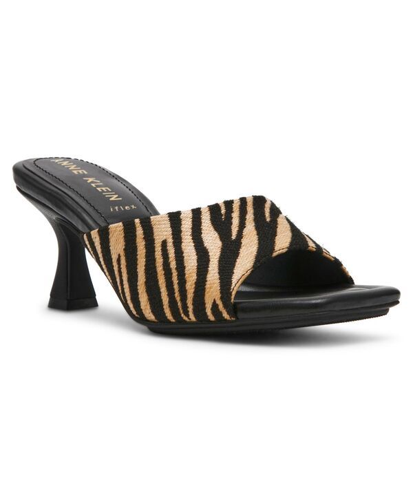 アンクライン レディース シューズ スリッポン・ローファー サンダル Anne Klein Womens Jerilyn SlipOn Dressandals Zebraffia アニマル