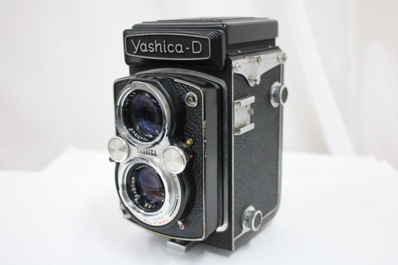 【返品保証】 ヤシカ Yashica YASHICA-D 80mm F2.8 二眼カメラ e16892