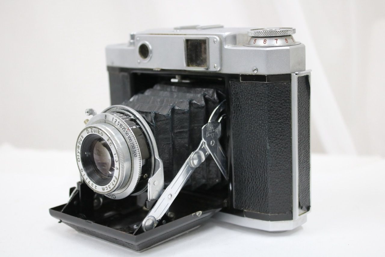 【訳あり品】 マミヤ Mamiya MAMIYA-6 D .ZUIKO F.C 7.5cm F3.5 蛇腹カメラ e16893