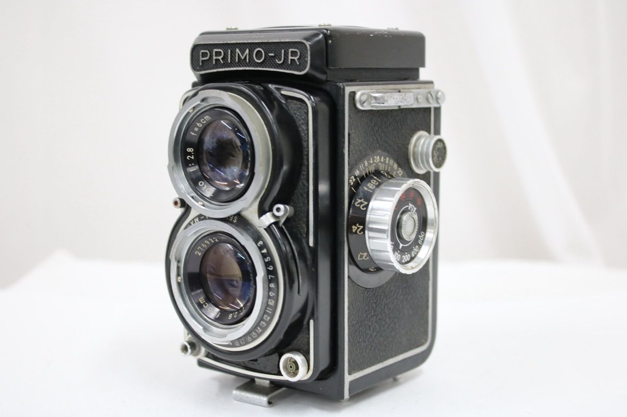 【訳あり品】 PRIMO-JR Topcor 6cm F2.8 二眼カメラ e16894