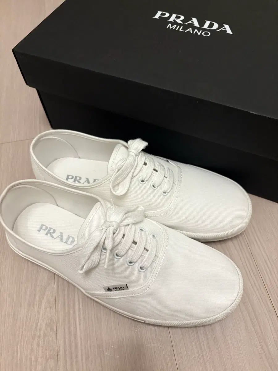 PRADA プラダ ドリル ファブリック スニーカー 75,460円
