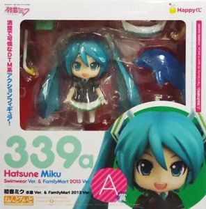フィギュア ねんどろいど 初音ミク 水着Ver. & FamilyMart 2013 Ver. 「Happyくじ 初音ミク 2013 SUMMER VER. ファミリーマート限定」 A賞【14日以内発送】