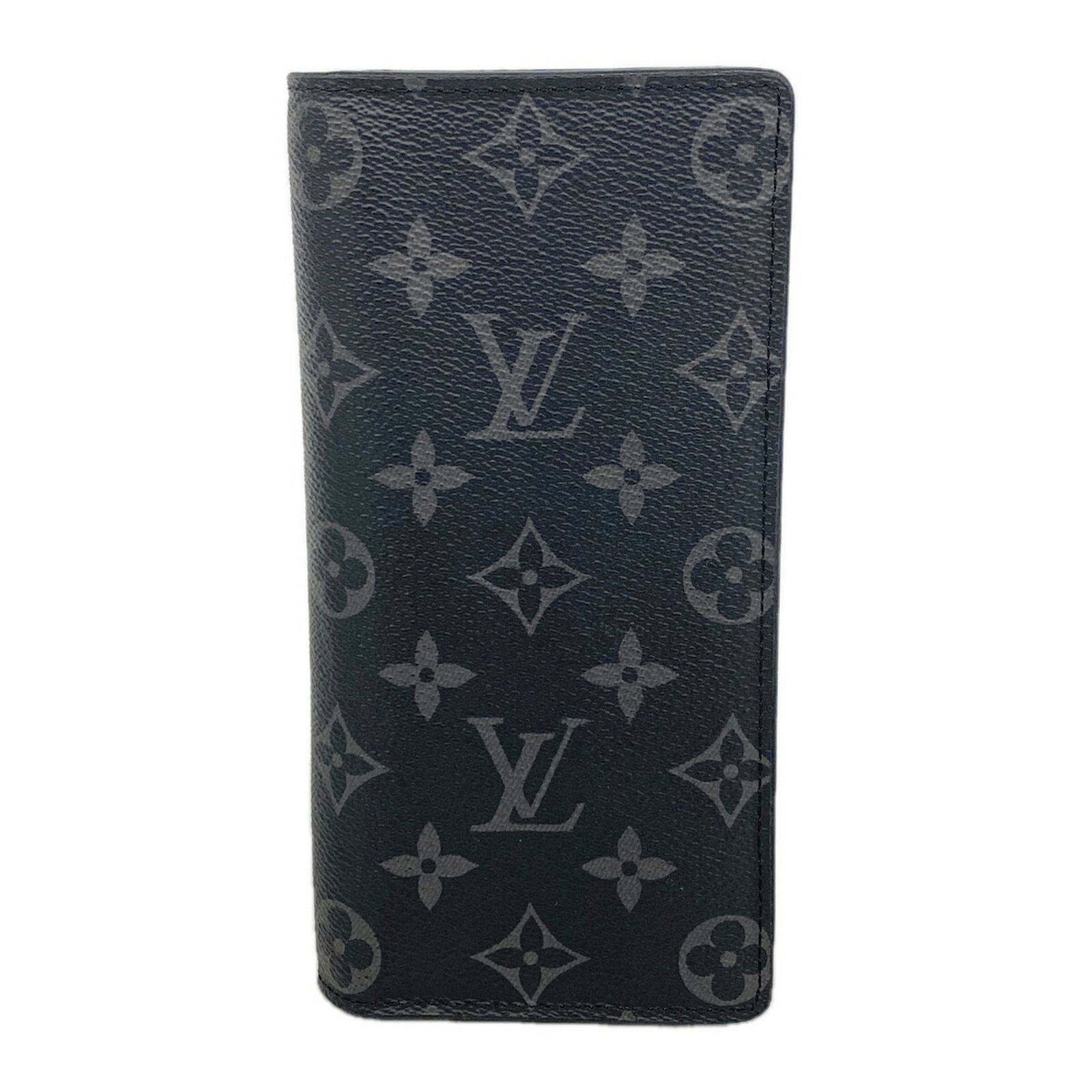 ルイ・ヴィトン(Louis Vuitton) ルイ・ヴィトン 長財布 モノグラム・エクリプス ポルトフォイユブラザ M61697 ブラックメンズ