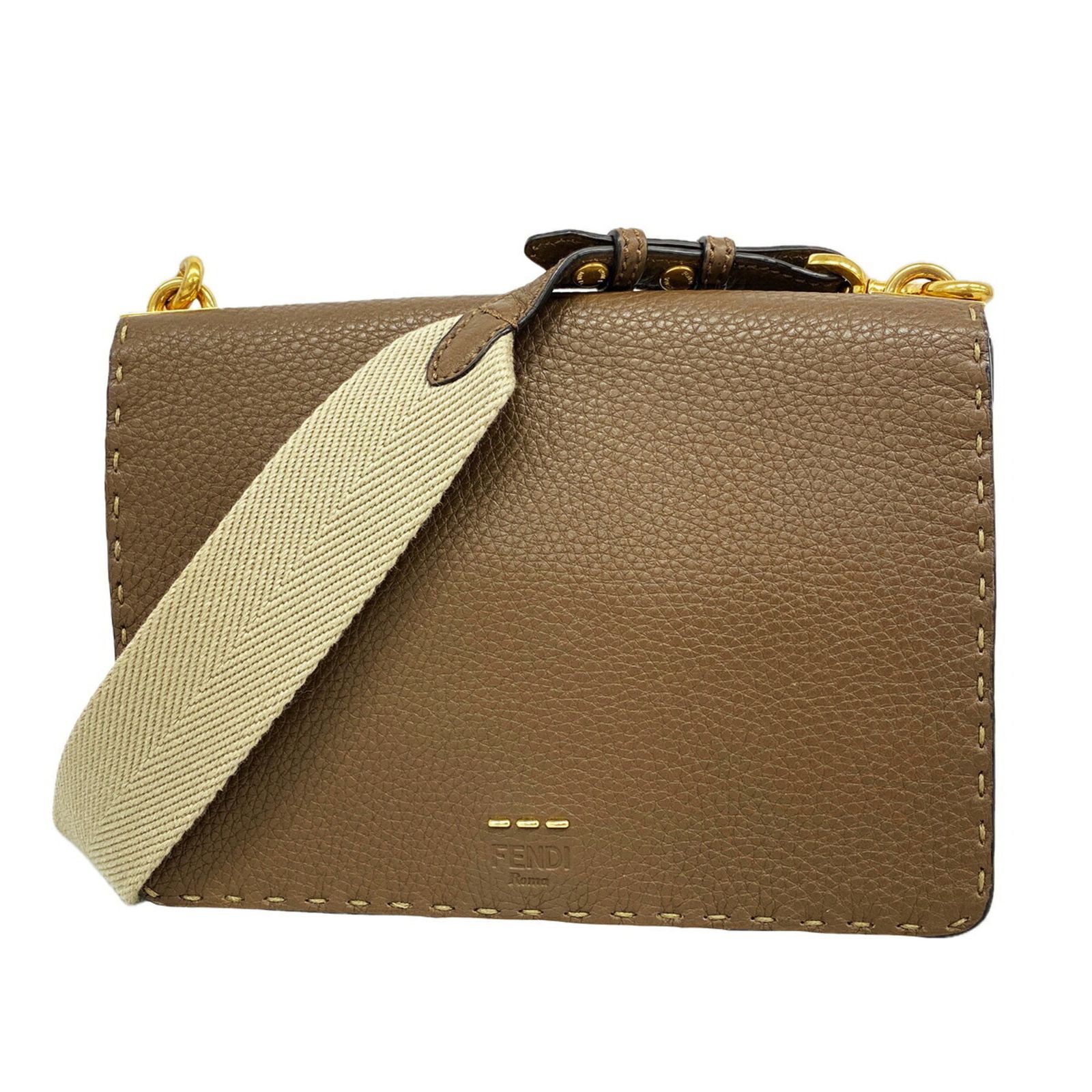 フェンディ(Fendi) フェンディ ショルダーバッグ セレリア レザー ブラウン レディース 54,743円