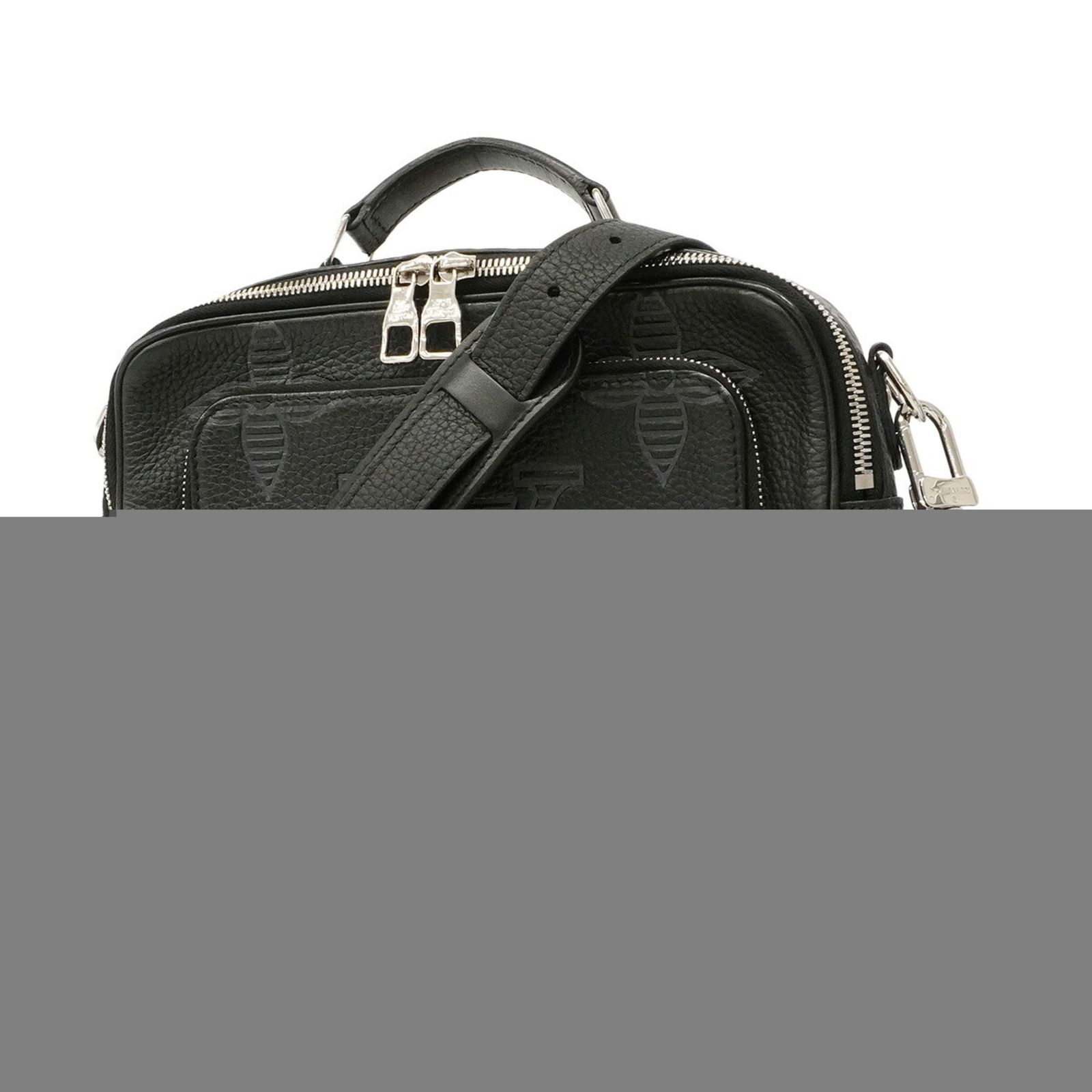 ルイ・ヴィトン(Louis Vuitton) ルイ・ヴィトン ハンドバッグ モノグラム・ジャイアント トリヨンシャドウ フライトケース M57287 ノワール 2wayバッグメンズ