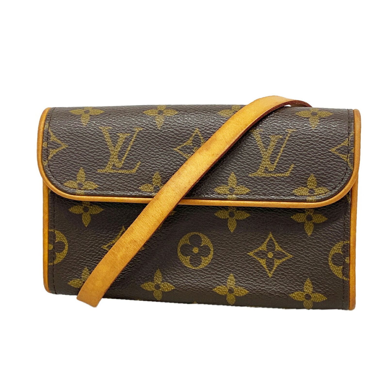 ルイ・ヴィトン(Louis Vuitton) ルイ・ヴィトン バッグ・ウエストバッグ モノグラム ポシェットフロランティーヌ M51855 ブラウンレディース