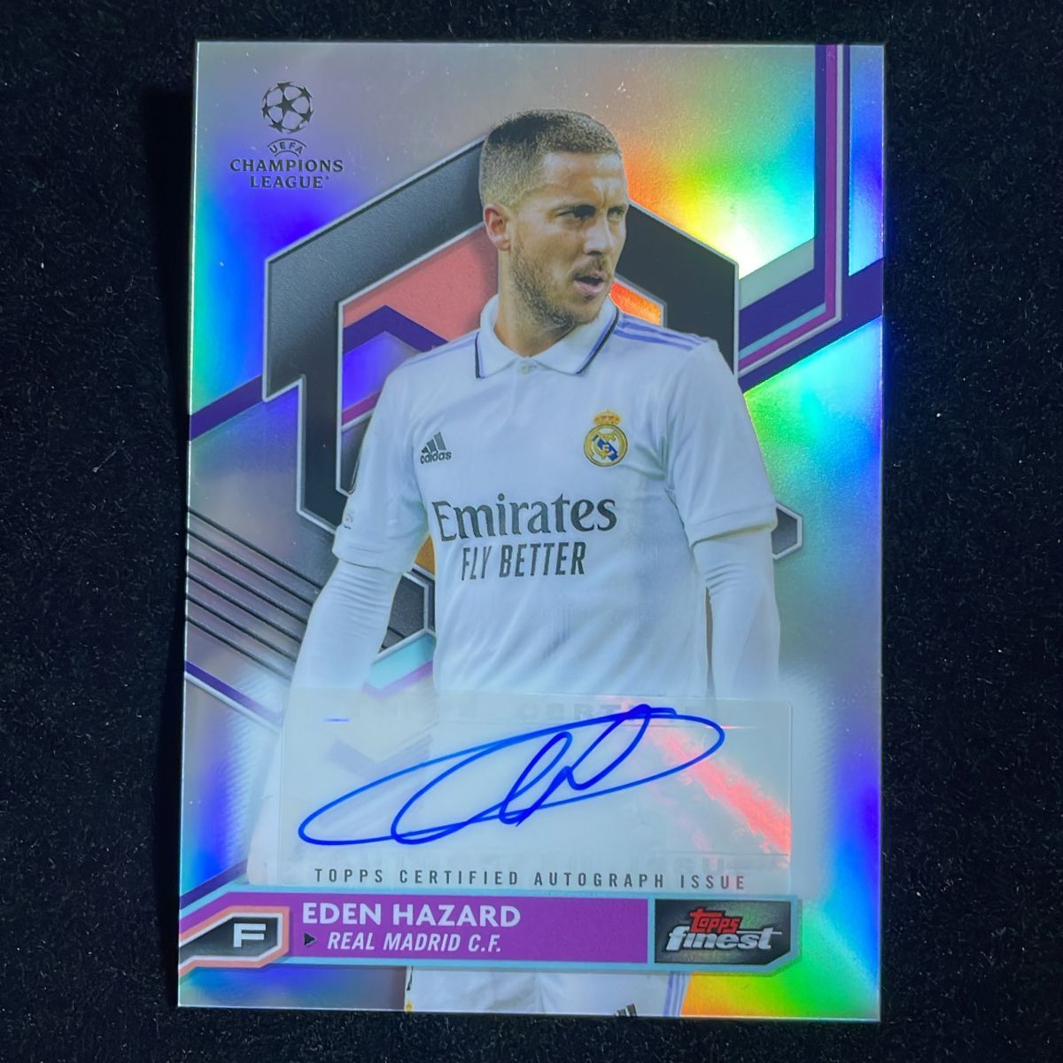 Eden Hazard エデン・アザール Topps Finest UCL 2022-23 Refractor Auto 直筆 サイン Real Madrid 6,570円