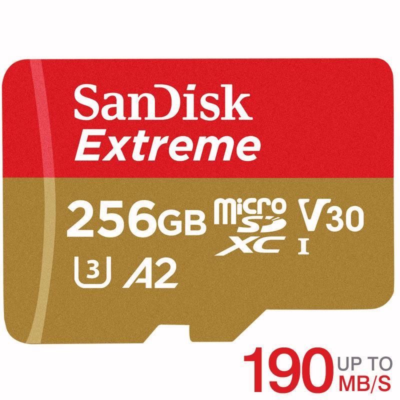 【送料無料】SanDisk（サンディスク） マイクロsdカード microSDXC 256GB SanDisk UHS-I U3 V30 A2 4K R コード:50483