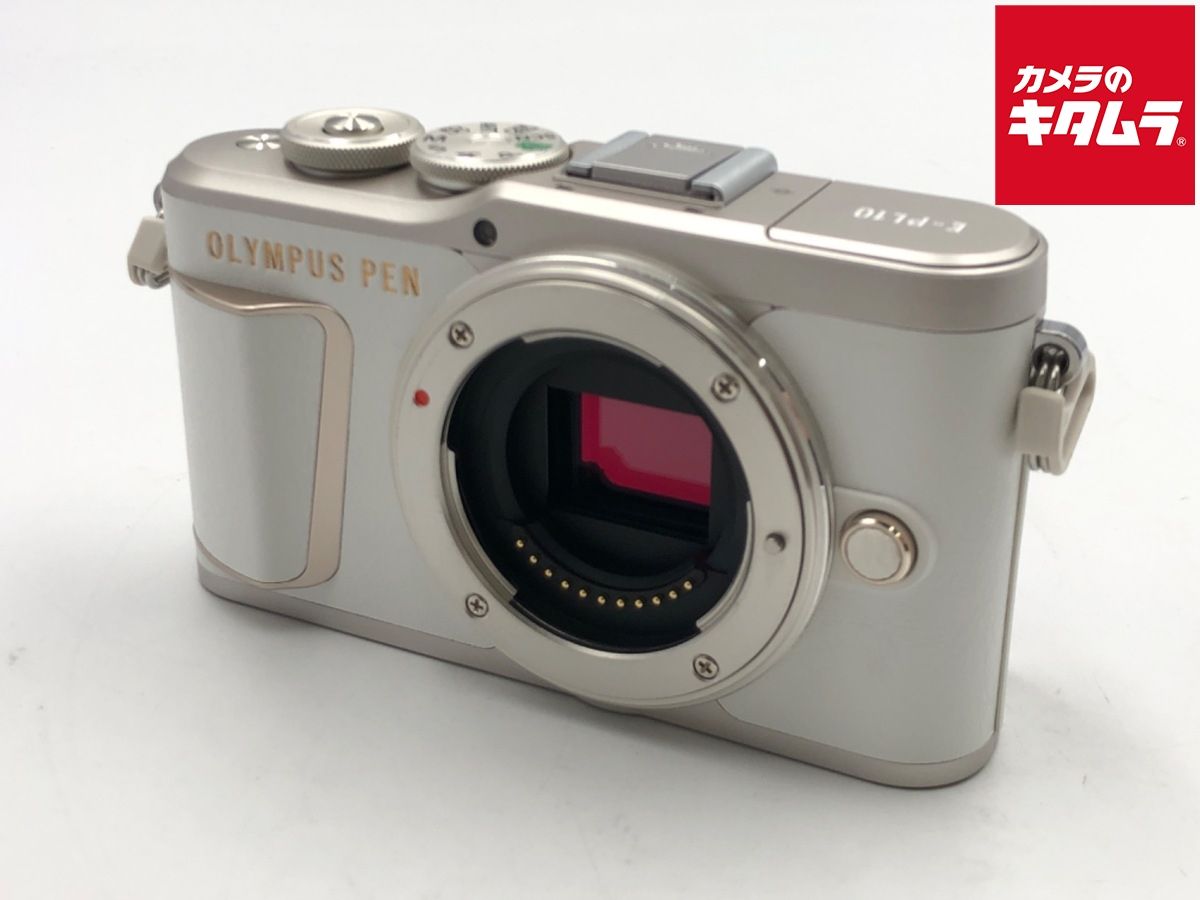 【中古】 【良品】 オリンパス PEN E-PL10 ボディ ホワイト