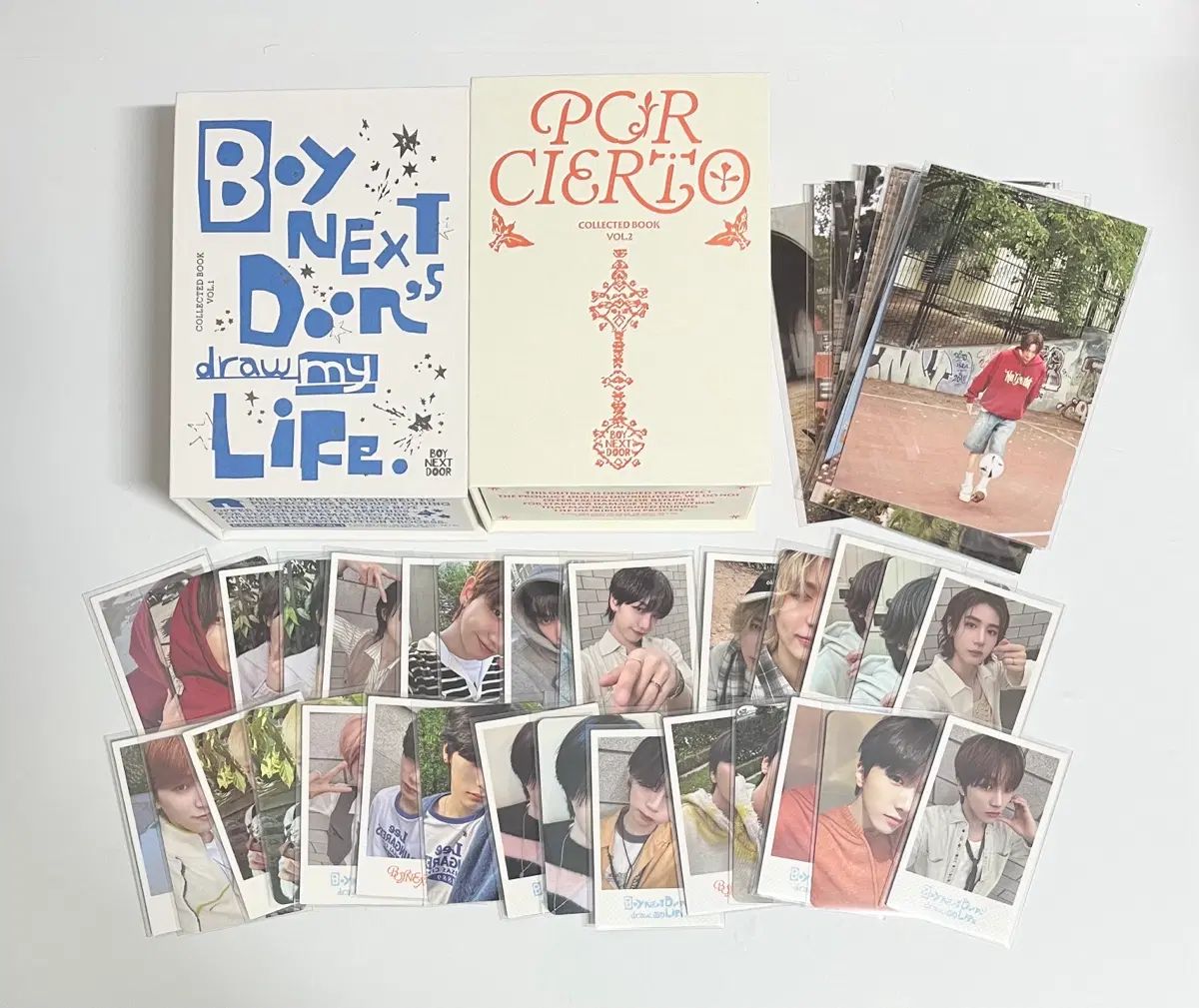(まとめ売り) BOYNEXTDOOR(ボイネク) コレクションファイル コレクトブック 1 2 セット トレカ