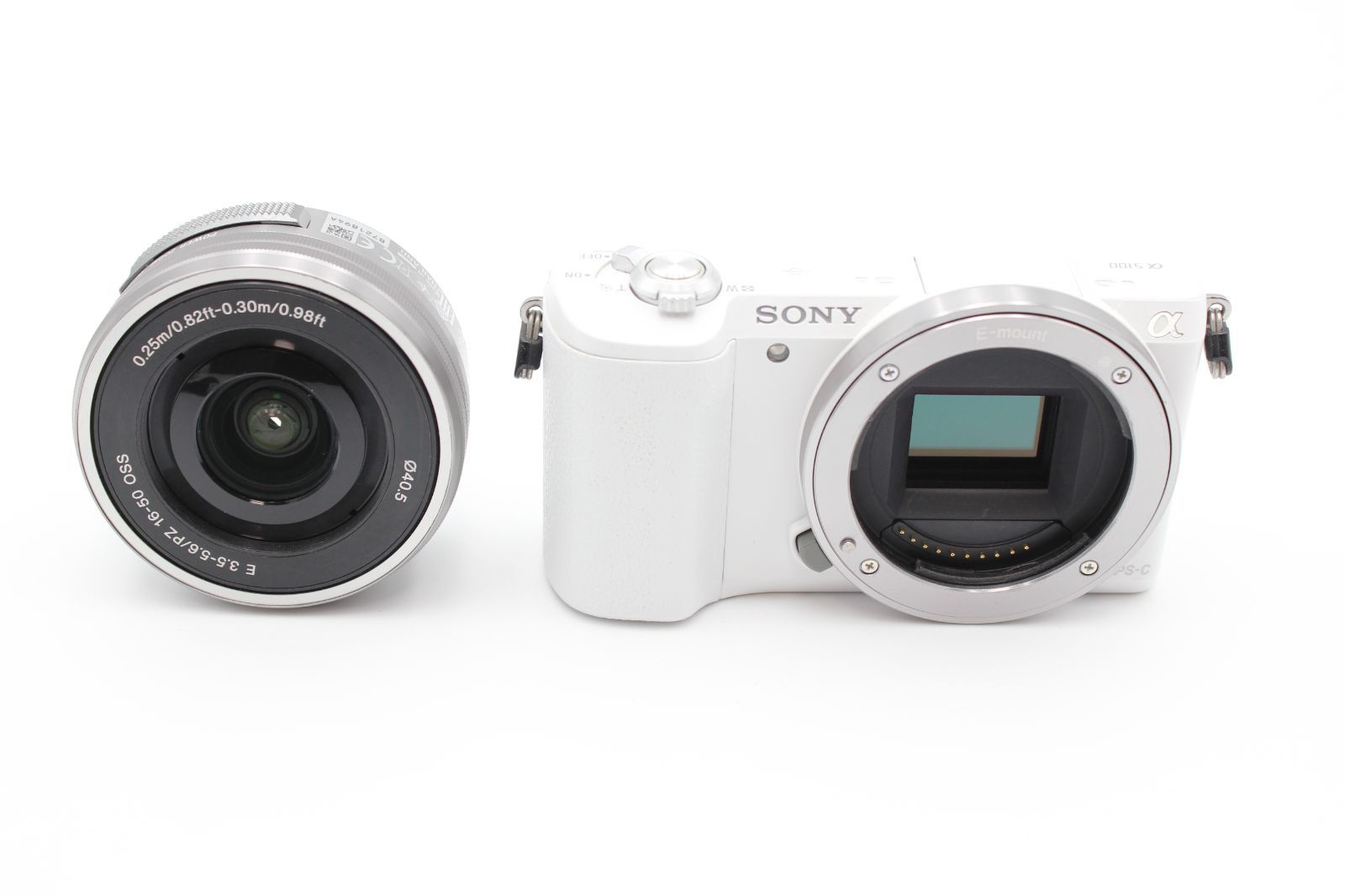≪並品≫ SONY α5100 E PZ 16-50mm F3.5-5.6 レンズキット ホワイト