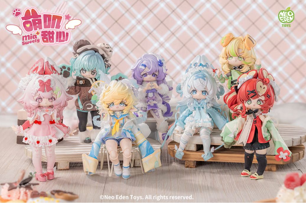 NEO EDEN TOYS ミア・スウィーティー MJDブランドドール シリーズ アソートボックス 6体セット レギュラー6種類 シークレット1種類