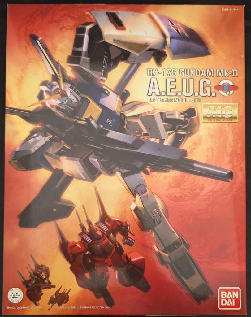 バンダイ MG Zガンダム ガンダムMK-IIVer2.0(エゥーゴ)HDカラー 1/100、MG