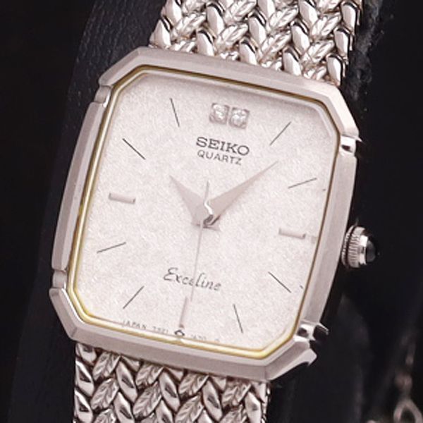 SEIKO セイコー EXCELINE 7321- 5910 クォーツ 腕時計 セイコー QZ